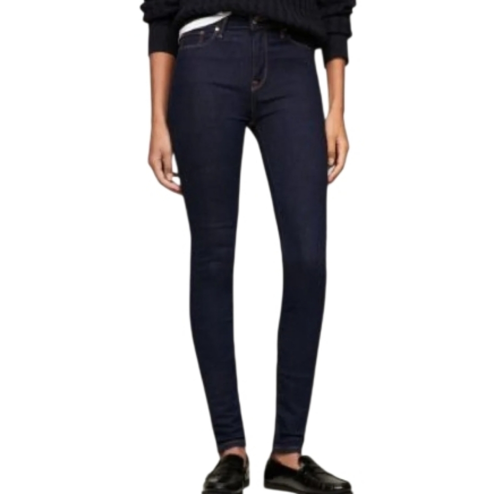 Tommy Hilfiger Dark Rinse Mid-Rise Skinny Fit Jean size 6